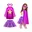 Paarse Superhelden Capeset
