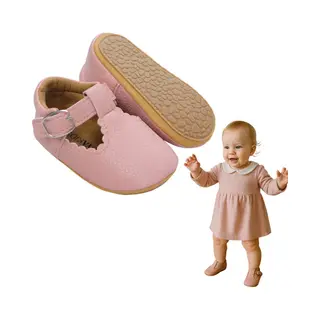 Joyakids Joya Kids® Baby Schoentjes Roze Meisje | Roze Kinderschoenen Met Rubberen Zool | Zomer En Winter Schoentjes Meisjes | Eerste Stapjes | Anti-Slip Zool