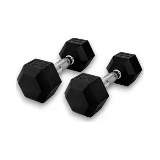 Kraken 2x 6 Kg (=12KG) Hexagon Dumbbell Set | Stabiele Zeshoekige Vorm | Duurzaam En Comfortabel | Veelzijdig En Betrouwbaar Voor Krachttraining |