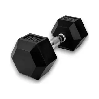Kraken 11 Kg Hexagon Dumbbell | Stabiele Zeshoekige Vorm | Duurzaam En Comfortabel | Veelzijdig En Betrouwbaar Voor Krachttraining | Halter Gewicht