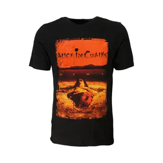Popmerch Alice In Chains Dirt Album Cover T-Shirt - Officiële Merchandise - Xl