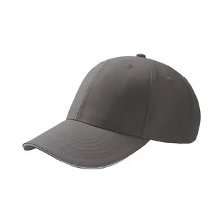 Finnacle - Katoenen Baseballcap - Donkergrijs - Verstelbaar - Unisex - 6 Panelen - Petten - Cap - Baseball Cap