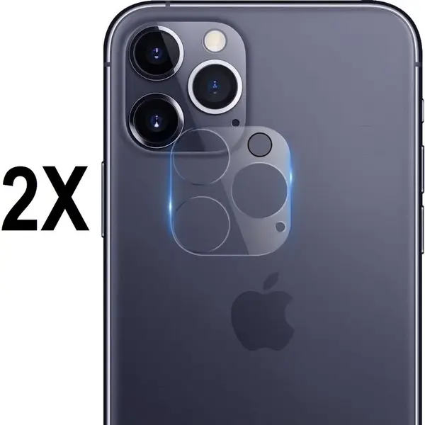 Screenz® - Camera Lens Protector Geschikt Voor IPhone 11 Pro Max - Screenprotector - Beschermglas - Glasplaatje Geschikt Voor IPhone 11 Pro Max - 2 thumbnail