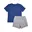 blauw, grijs