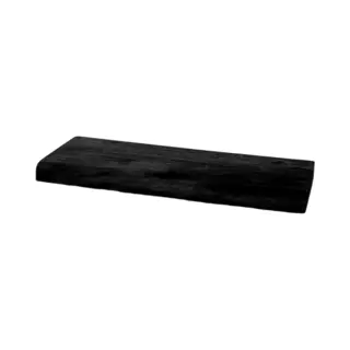 Home67 Wandplank Pure Zwart Mangohout 120 Cm