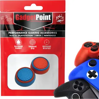 Gadgetpoint - Thumb Grips Voor PlayStation, PS5, Xbox X/S, One & Switch Pro Controller - Gaming Thumbgrips - Performance Anti-Slip Thumbsticks -