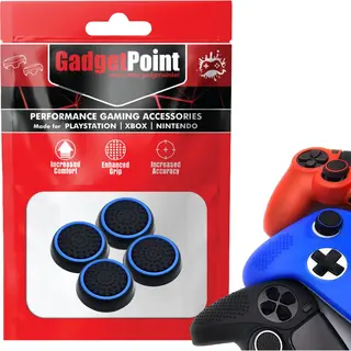 Gadgetpoint - Thumb Grips Voor PlayStation, PS5, Xbox X/S, One & Switch Pro Controller - Gaming Thumbgrips - Performance Anti-Slip Thumbsticks -