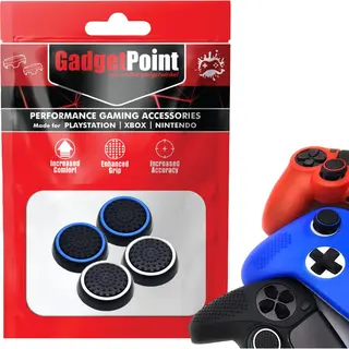 Gadgetpoint - Thumb Grips Voor PlayStation, PS5, Xbox X/S, One & Switch Pro Controller - Gaming Thumbgrips - Performance Anti-Slip Thumbsticks -