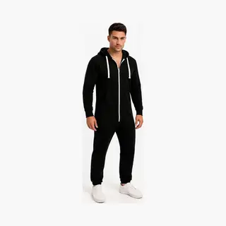 Jc Blue Zwarte Onesie - Huispak - Onesie Mannen - Onesie Vrouwen - Maat Xs