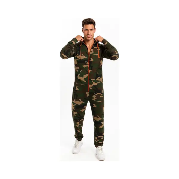 Jc Blue Camouflage Onesie - Huispak - Onesie Mannen - Onesie Vrouwen - Maat Xs thumbnail