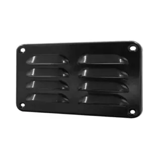 Eastwall Ventilatierooster Voor Blokhutten En Tuinhuisjes – H 90 X B 130 Mm - Ventilatierooster Set – Optimale Luchtcirculatie – Inclusief
