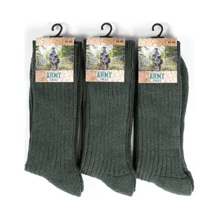 GoWith Militaire Wintersokken-3 Paar-Thermosokken-Maat 43-46