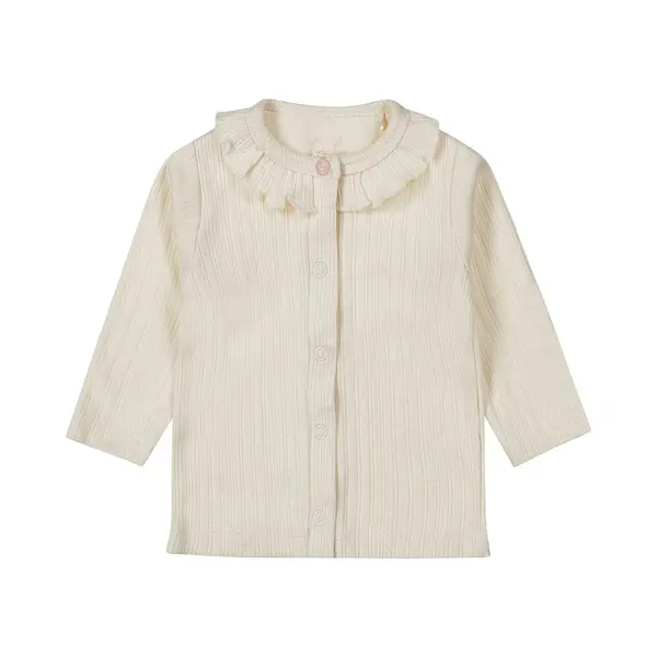 Dirkje Noos Meisjes Blouse - Off White thumbnail