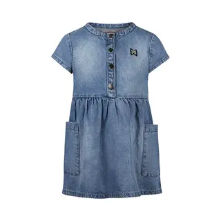Koko Noko Meisjes Jurk - Blue Jeans