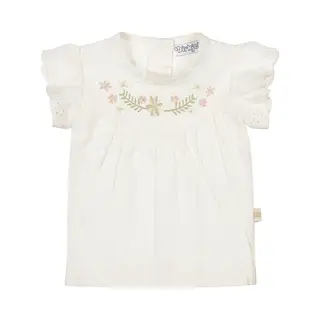 Dirkje Meisjes Blouse - Off White