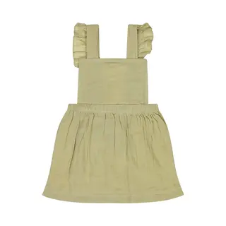 Dirkje Meisjes Jurk - Dusty Green