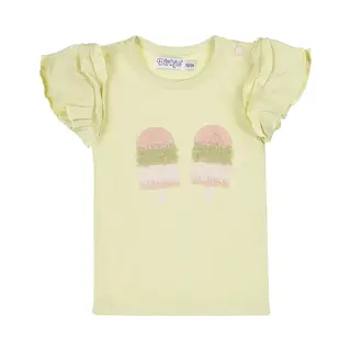 Dirkje Meisjes T-shirt - Soft Green
