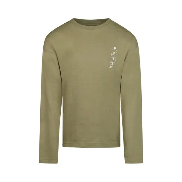 No Way Monday Jongens T-shirt - Army Green thumbnail