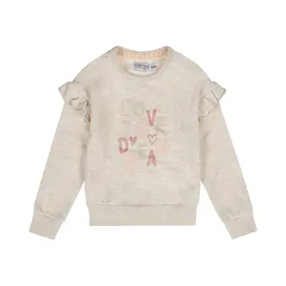 Dirkje Meisjes Trui - Off White