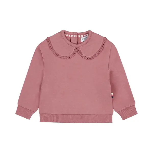 Dirkje Meisjes Loose Fit Trui - Mauve thumbnail