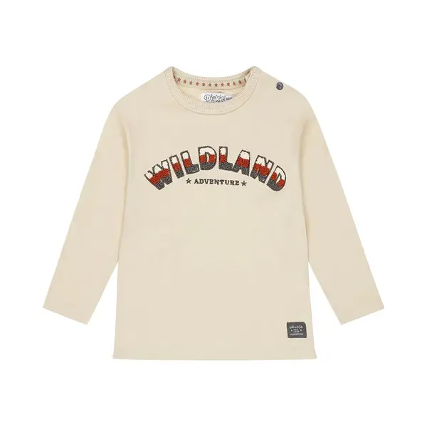 Dirkje Jongens T-shirt - Pebble thumbnail