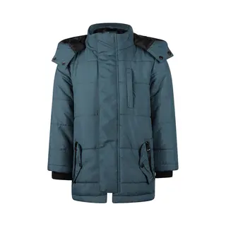 Koko Noko Jongens Parka Jas - Steel Blue