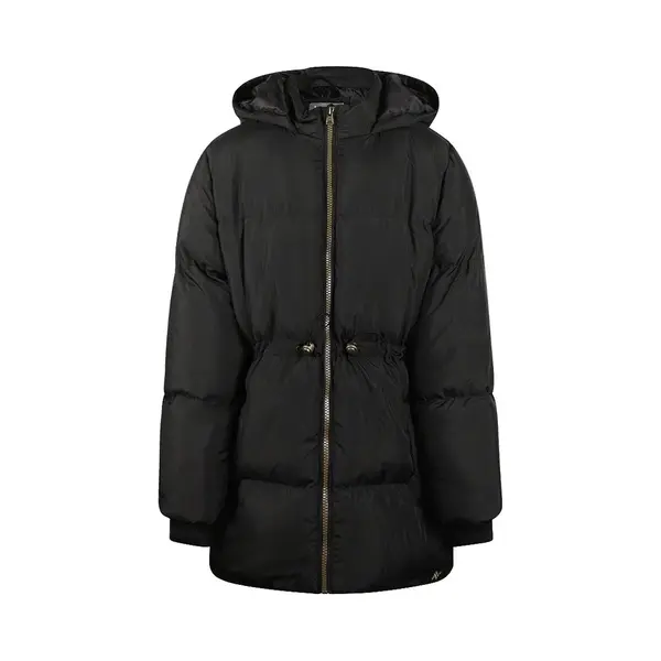Koko Noko Meisjes Parka Jas - Black thumbnail