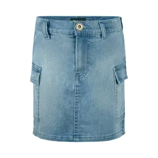 No Way Monday Meisjes Jeans Rok Blauw Maat 146