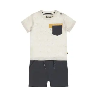 Dirkje Jongens Kledingset - Off White
