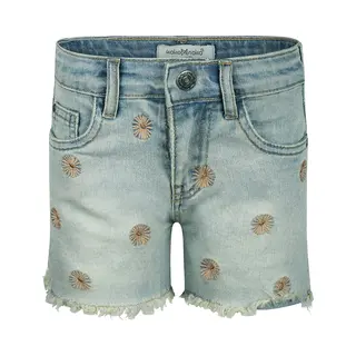 Koko Noko Meisjes Loose Fit Jeans Shorts - Blue Jeans