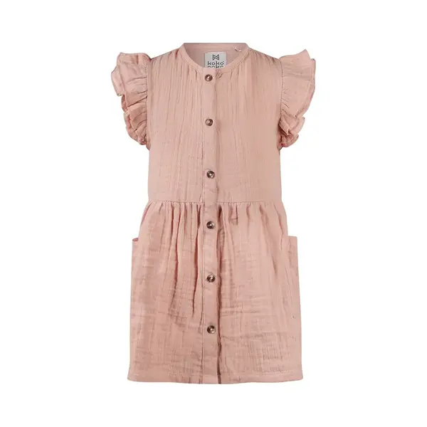 Koko Noko Meisjes Jurk - Smokey Pink thumbnail