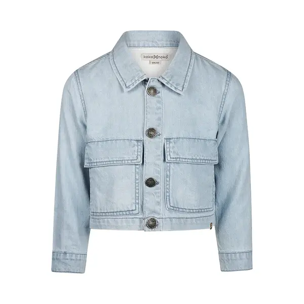 Koko Noko Meisjes Spijkerjas - Blue Jeans thumbnail