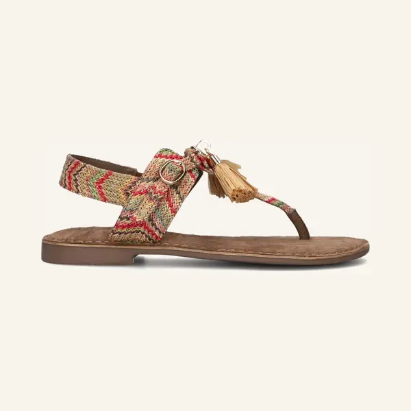 Lazamani 75.119 Sandalen - Dames - Bruin - Maat 38 thumbnail