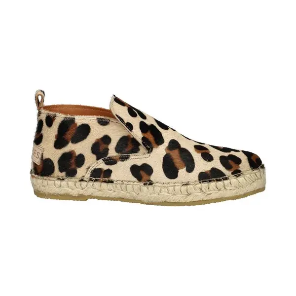 Shabbies Amsterdam Espadrille Elche Lofa Leopard Brown - Maat 41 thumbnail