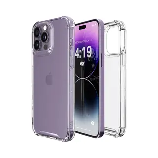 ITech Hoesje Geschikt Voor IPhone 14 Pro Transparant Shock Proof Cover Hoes Case