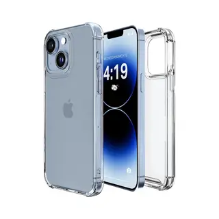 ITech Hoesje Geschikt Voor IPhone 14 Plus Transparant Shock Proof Cover Hoes Case