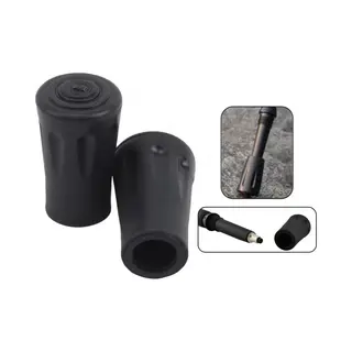 Pd® - Wandelstok Reservedoppen Nordic Walking Stick 2 Stuks - Nordic Walking Stokdop – Wandelstok Dop – Eindstop – Nordic Walking Stokken