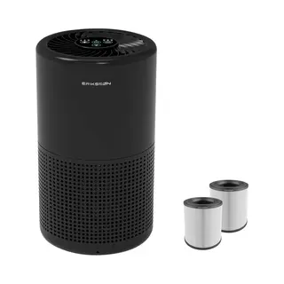 Erikssøn Luchtreiniger Prime - Met Hepa Filter 2x - 70 M3/u - Helpt Tegen Stof En Hooikoorts En Allergie - Air Purifier - Zwart