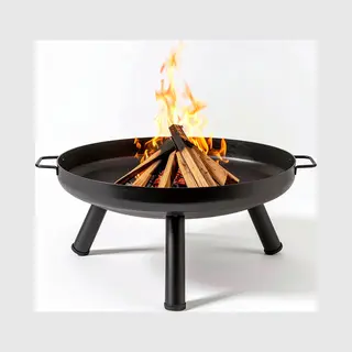 Goliving Vuurschaal Voor Buiten - Vuurkorf - Tuinhaard - Sfeerhaard - Terrasverwarmer - Staal - Ø 60cm