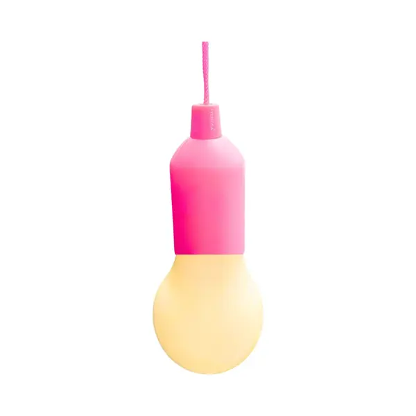Fienosa Led Treklamp Roze - Handige Hanglamp - Camping Lamp - Roze - Hanglamp Batterij - Nachtlamp Kinderen - Campinglampen - Tentlamp - Kampeerlamp - thumbnail