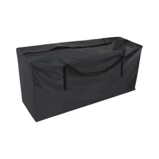 Flokoo Tuinkussentas - Zwart - 173 X 76 X 51 Cm - Opbergtas Voor Tuinmeubelkussens - Tuinstoelkussentas - Tuinsetkussen Opbergtas