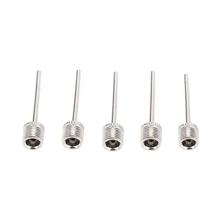 Ballenpomp Naald - 5 Stuks - Ballenpomp Naalden - Geschikt Voor Ballenpomp, Voetbalpomp En Fietspomp - Ventiel - Zilver