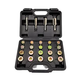 Lowbudget tools Lb Tools Carterplug Schroefdraad Reparatie Set Incl. Carterpluggen En Ringen M13x1.5, M15x1.5, M17x1.5 En M20x1.5