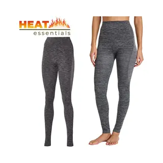 Heat Essentials - Premium Thermo Ondergoed Dames - Thermo Legging Dames - Zwart - Xl - Thermokleding Dames - Thermobroek Dames - Thermolegging -