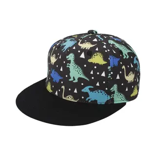 Mylinsé Jongens Pet Dinosaurus Dreumes - Peuter (2-4 Jaar) - Maat 52 - Petje Kind - Kinderpet - Baseballcap