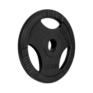 VirtuFit Olympische Gietijzeren Schijf - 15 Kg
