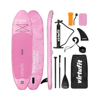 VirtuFit Ocean Opblaasbaar Sup Board 275 Cm - Max. 150 Kg - Complete Set - Inclusief Pomp, Peddel, Draagtas, Accessoires & GoPro-mount - Stand Up