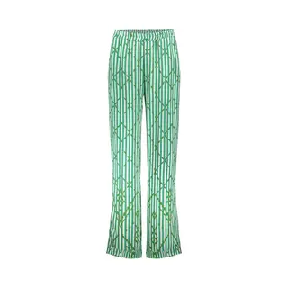 Geisha Broek Met Elastische Boord 61218 20 000718 Ecru/green Dames Maat - M