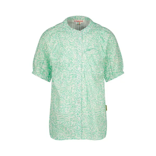 Vingino Top Lirette Meisjes Blouse - Tropic Mint - Maat 152 thumbnail