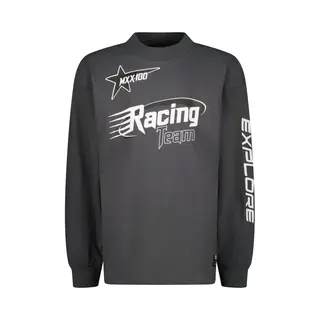 Vingino Jitch Jongens T-shirt - Maat 164 - Dark Stone